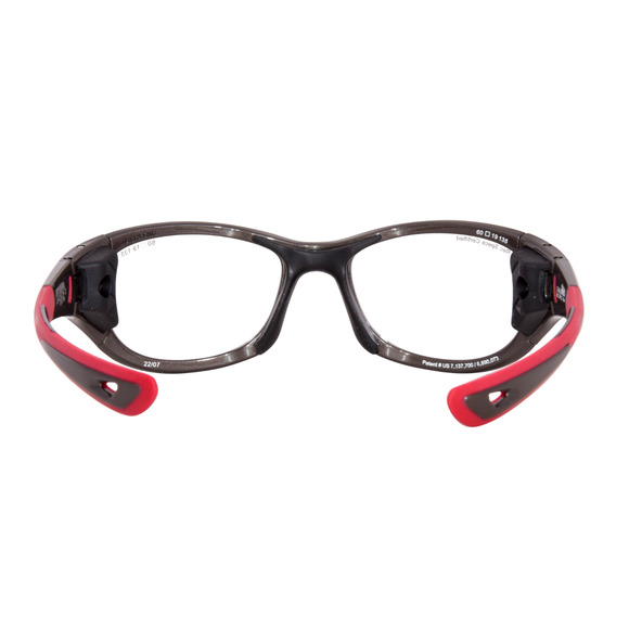 LIBERTY SPORT REC SPECS ASTM F803 GUNMETAL EYEGLASSES SUNGLASSES FRAME 60-19-135 - Picture 5 of 5